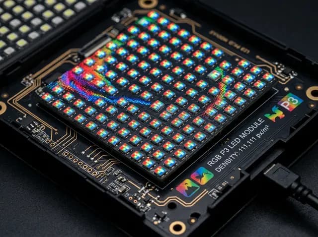 P3/P4 ইনডোর ফুল-কালার RGB HD LED ডিসপ্লে প্যানেল